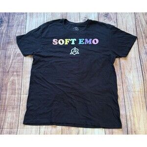 Jessie Paege JP Soft Emo Logo Youtube Black T Shirt Size XL Extra Large